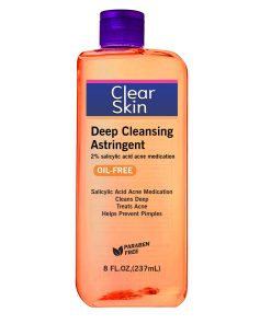 Clear Skin Astringent Comapre to Clean & Clear Deep cleaning astringent